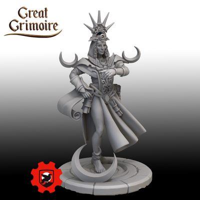 The Priestess by Great Grimoire - Major Arcana - Mecha.Net Studios