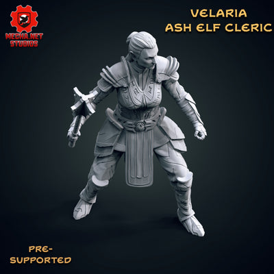 Velaria - Ash Elf Cleric