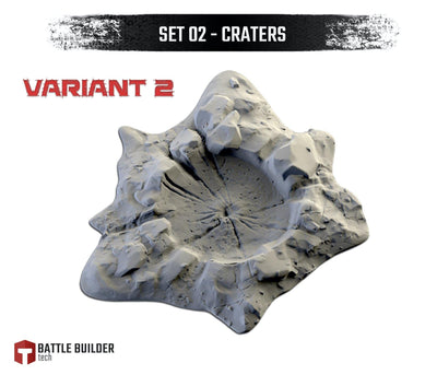 Craters by Txarli Factory BattleBuilder Tech - Mecha.Net Studios
