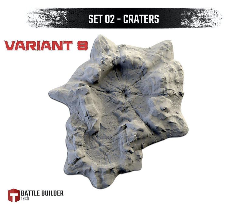 Craters by Txarli Factory BattleBuilder Tech - Mecha.Net Studios