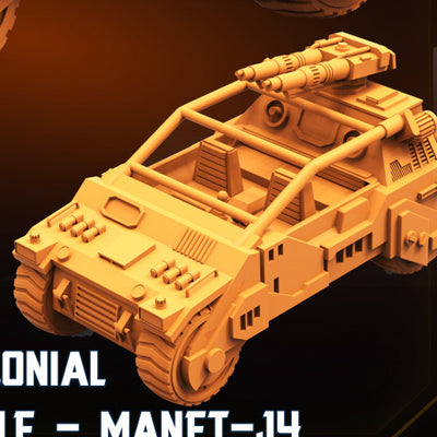 Papz Industries Colonial Fast Attack Vehicle Manet J4