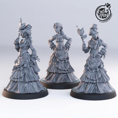 Noble Women by Cast n Play, Townsfolk Collection - Mecha.Net Studios