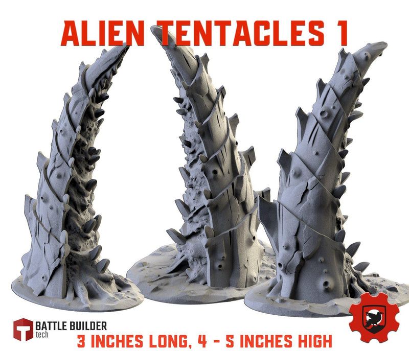 Alien Terrain by Txarli Factory BattleBuilder Tech - Mecha.Net Studios