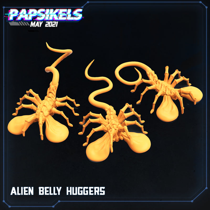 Alien Belly Huggers x3