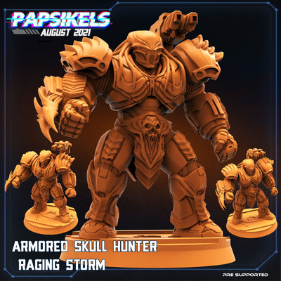 Apex Armored Skull Hunter Raging Storm