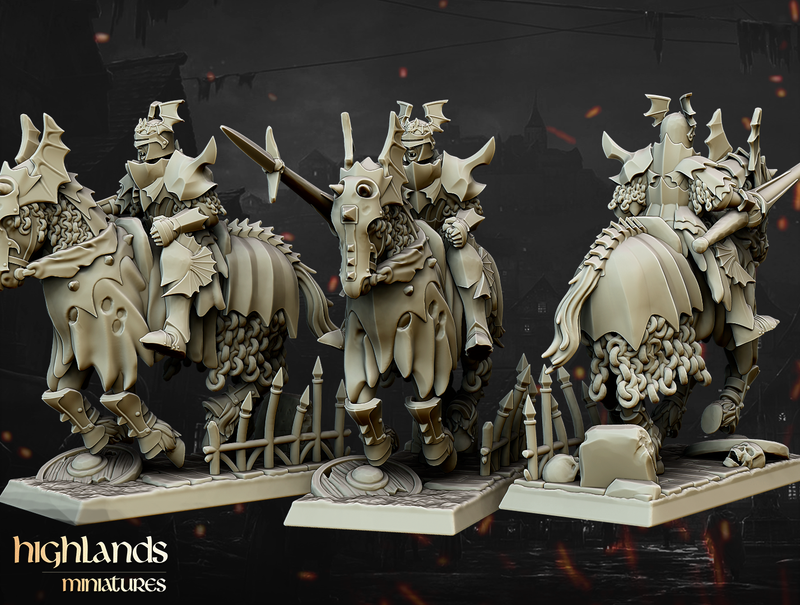 Blood Knights by Highlands Miniatures - Mecha.Net Studios