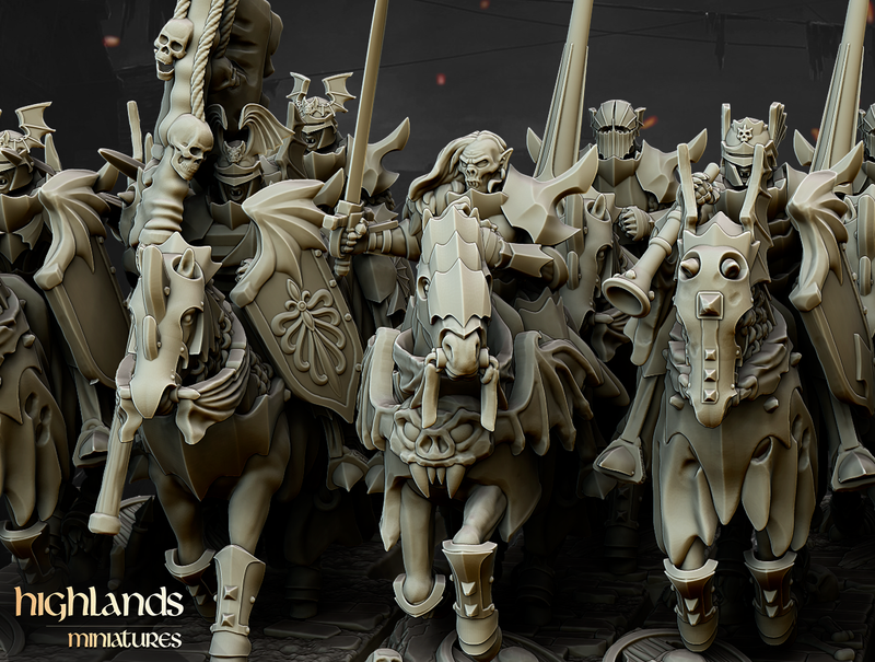 Blood Knights by Highlands Miniatures - Mecha.Net Studios