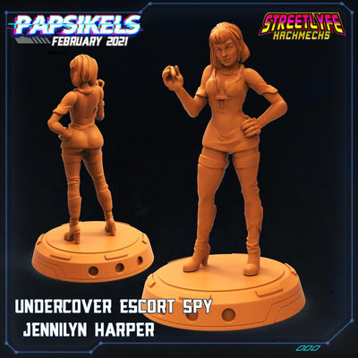 Jennilyn Harper by Papsikels Miniatures - Mecha.Net Studios