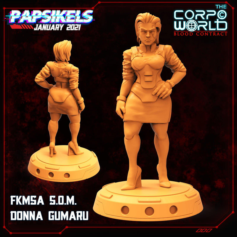 Donna Gumaru by Papsikels Miniatures - Mecha.Net Studios