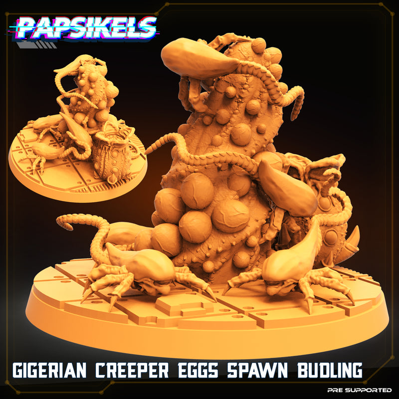 Gigerian Creeper Eggs Spawn Building