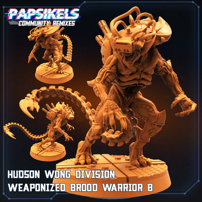 Weaponized Xeno Brood Warriors