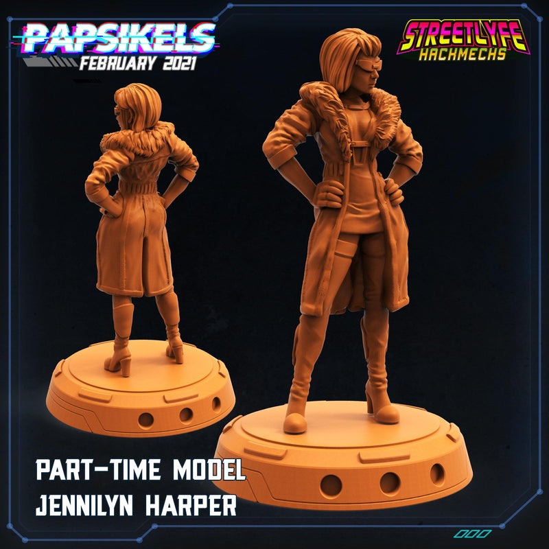 Jennilyn Harper by Papsikels Miniatures - Mecha.Net Studios