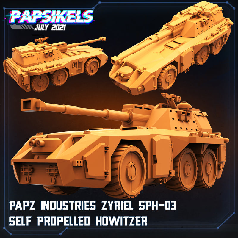 Sph Howitzer SPH-03 Xyriel Howitzer – Mecha.Net Studios