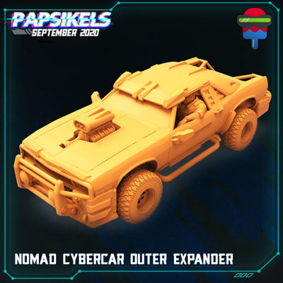 Nomad Cybercar by Papsikels Miniatures - Mecha.Net Studios