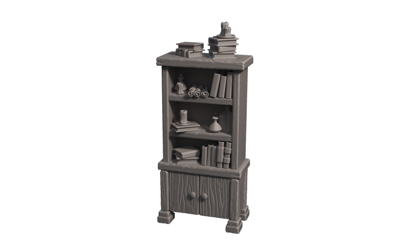 Study Furniture Pack by Great Grimoire - Mecha.Net Studios