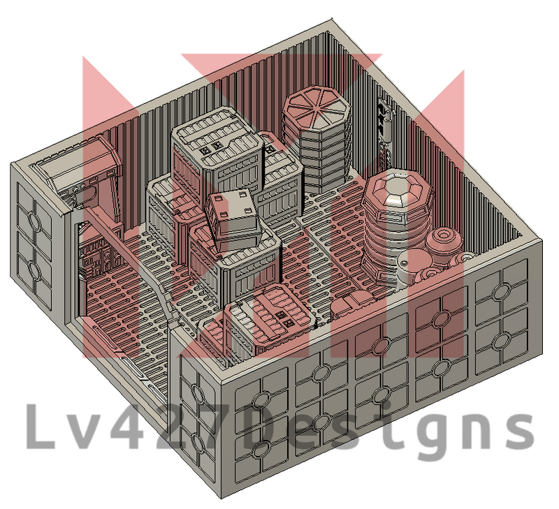 Copy of Storage Bay 2, Small by LV-427 Designs - Mecha.Net Studios